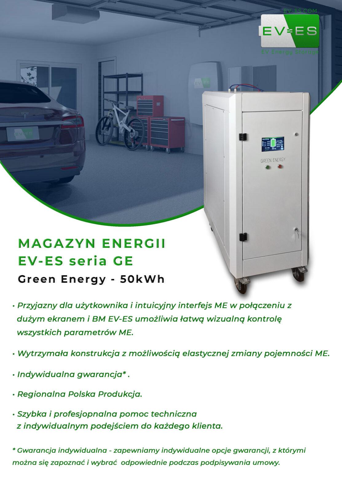 Magazyn Energii 50kWh